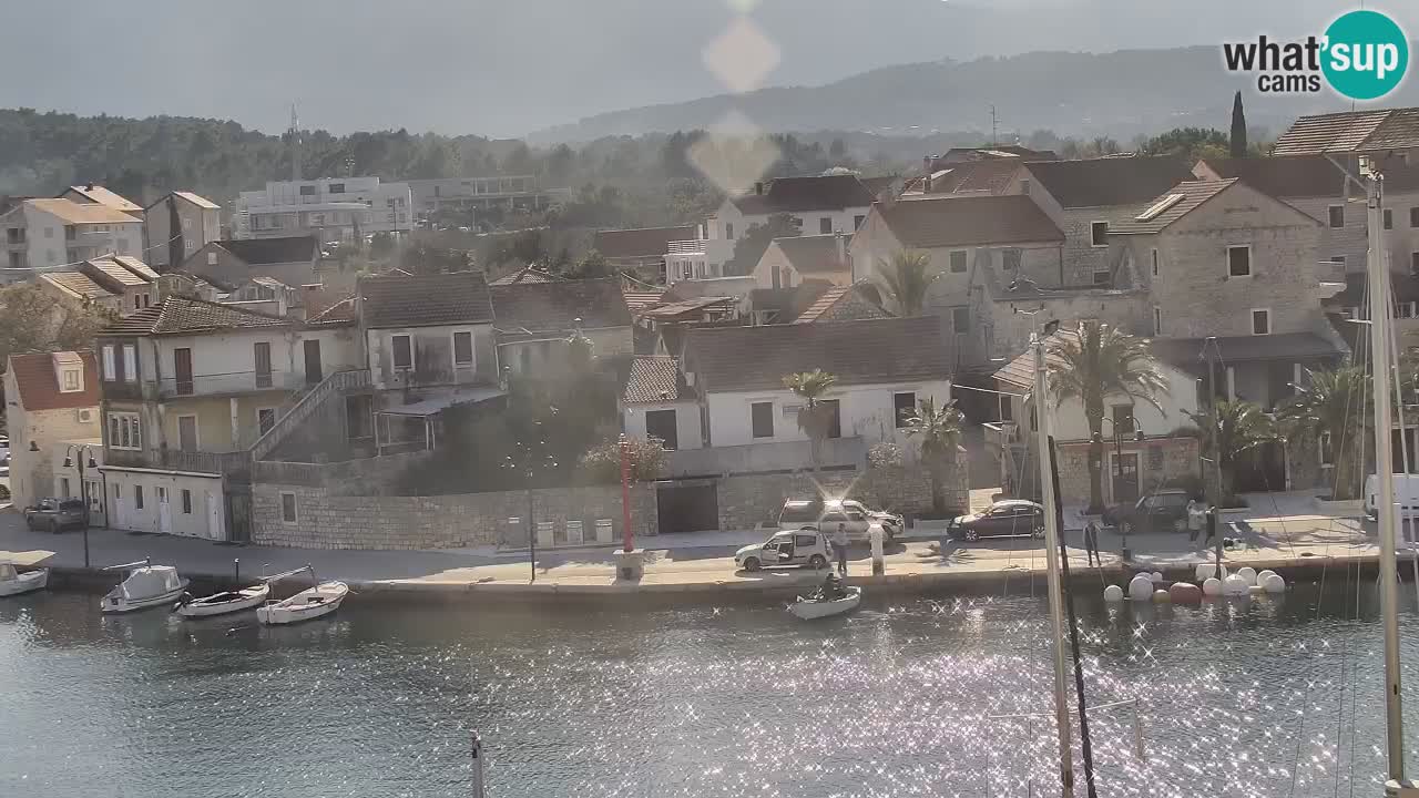 Livecam Hvar Vrboska marina | Île de Hvar | Dalmatia