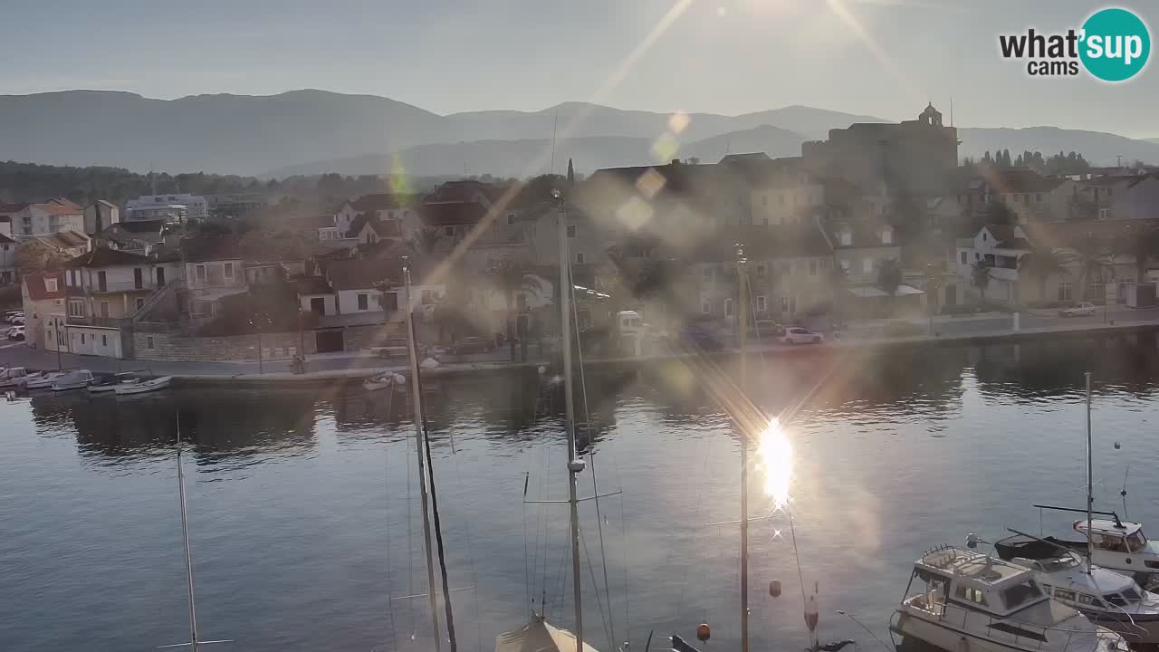 Livecam Hvar Vrboska marina | Île de Hvar | Dalmatia