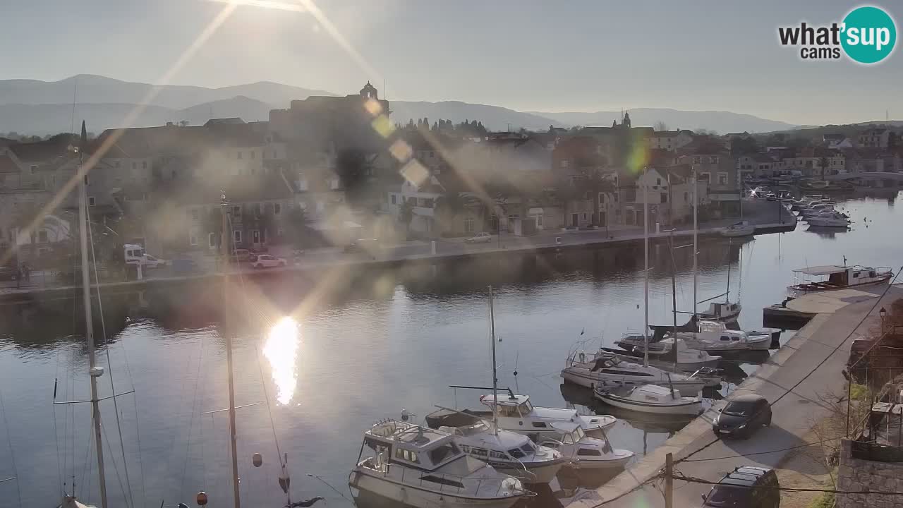 Webcam Vrboska marina | Hvar Insel | Dalmatien