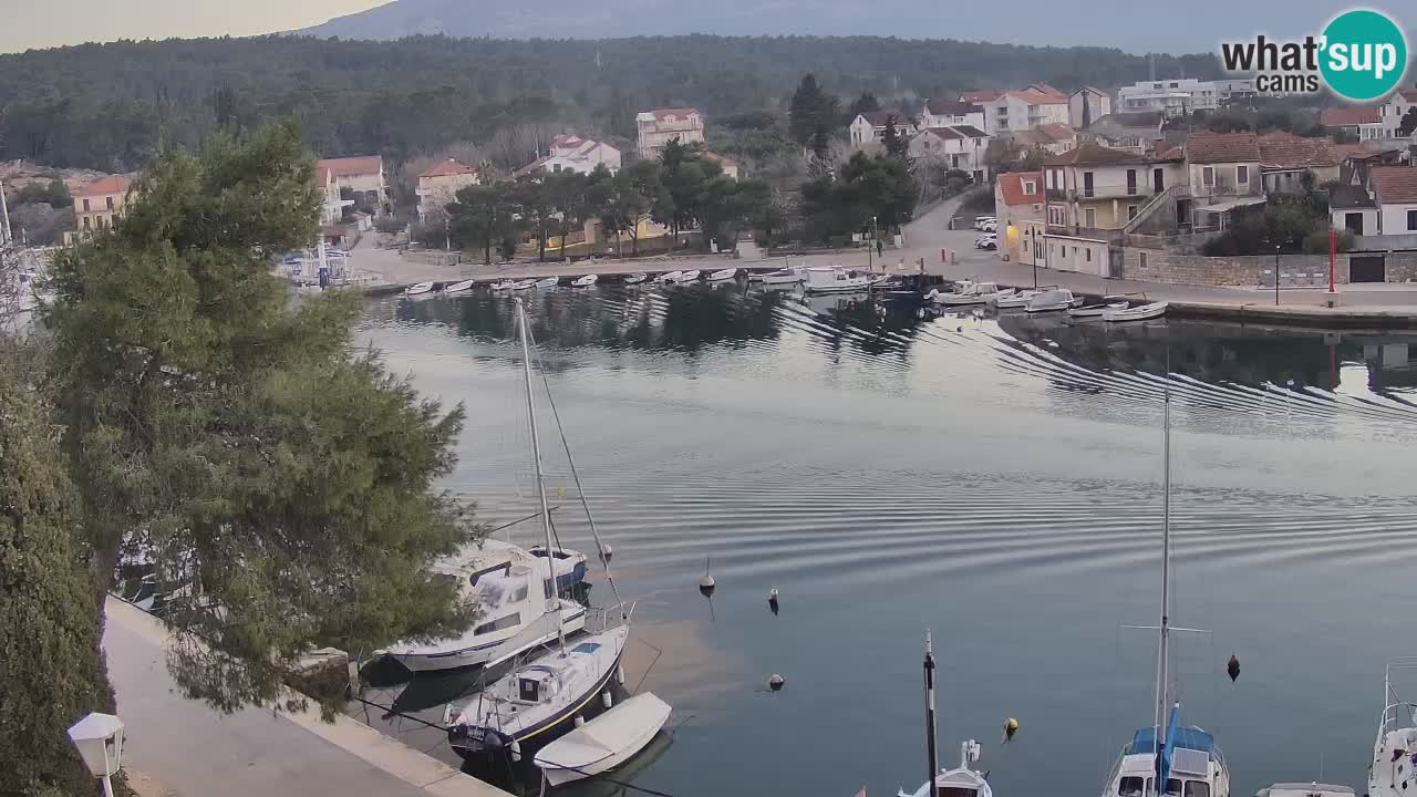 Webcam Hvar Vrboska marina | Dalmazia