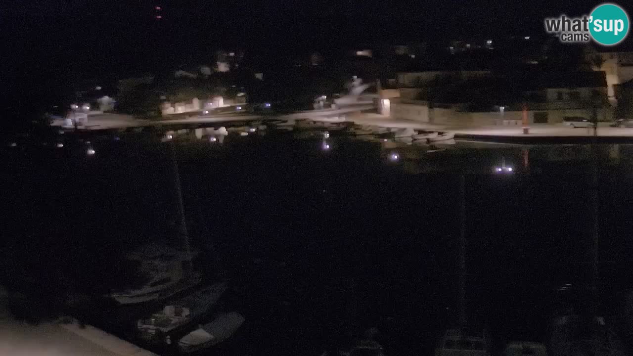 Webcam Hvar Vrboska marina | Dalmazia