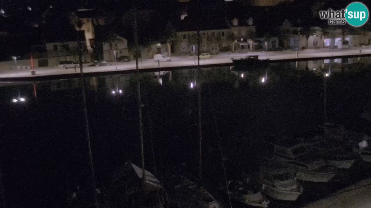 Webcam Hvar Vrboska marina | Dalmazia