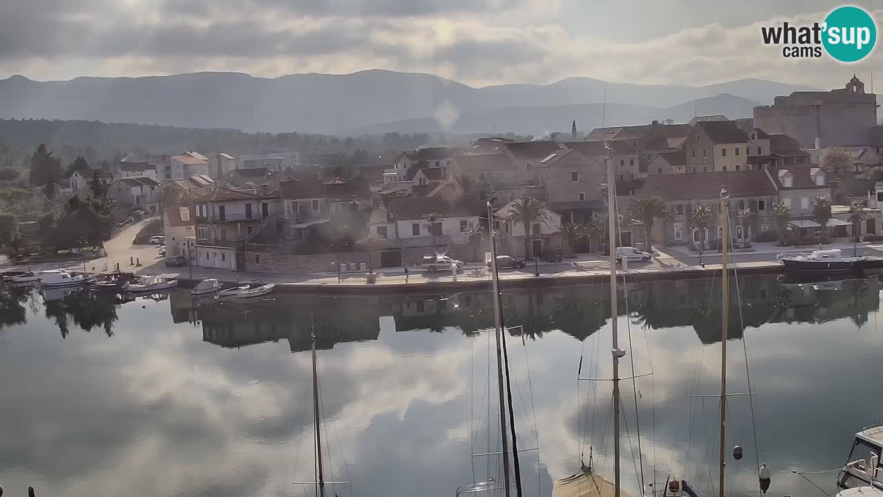 Livecam Vrboska marina | Hvar island | Dalmatia