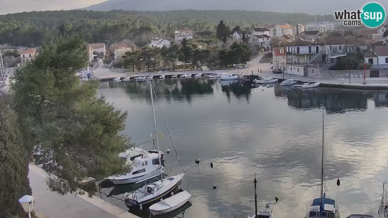 Webcam Hvar Vrboska marina | Dalmazia