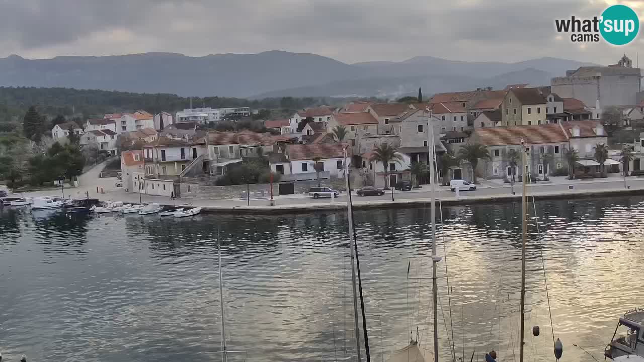 Web kamera Hvar Vrboska marina | otok Hvar | Dalmacija