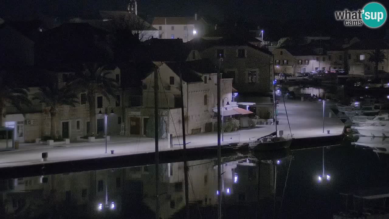 Livecam Hvar Vrboska marina | Île de Hvar | Dalmatia