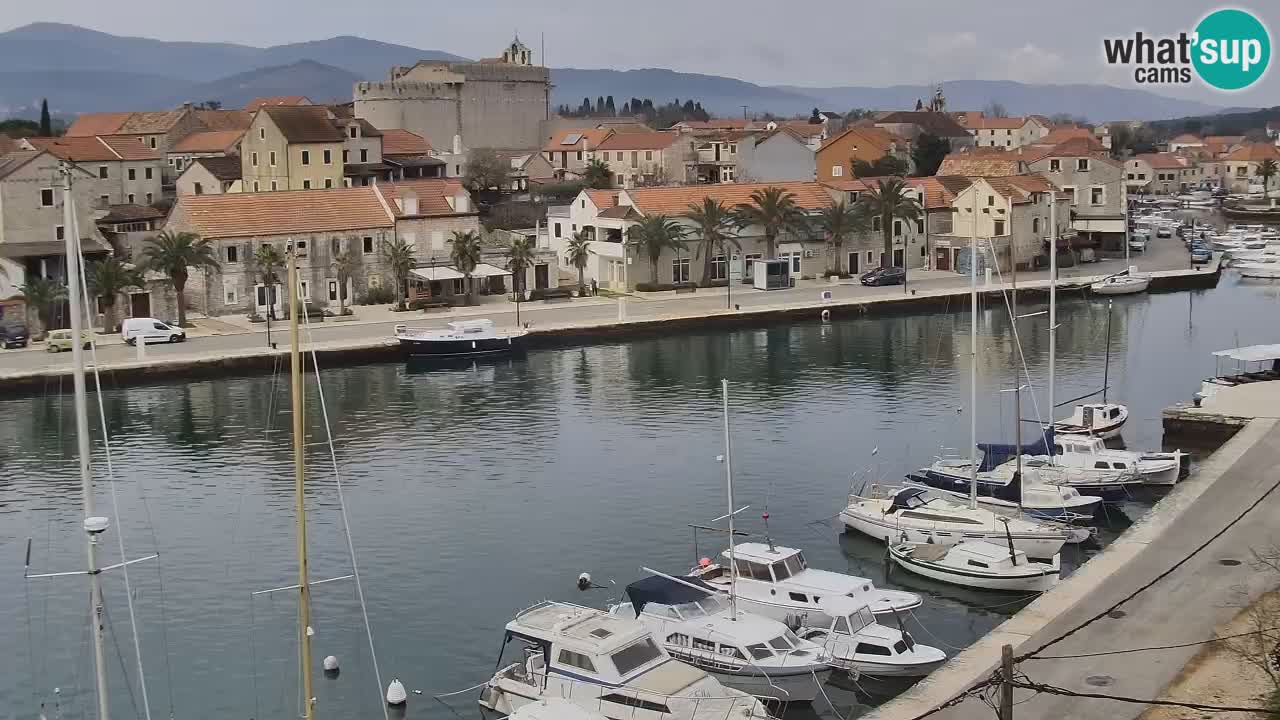 Livecam Hvar Vrboska marina | Île de Hvar | Dalmatia