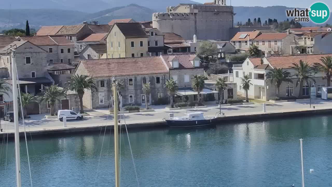 Livecam Hvar Vrboska marina | Île de Hvar | Dalmatia