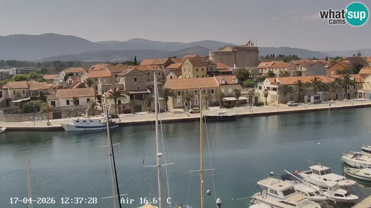 Livecam Hvar Vrboska marina | Île de Hvar | Dalmatia