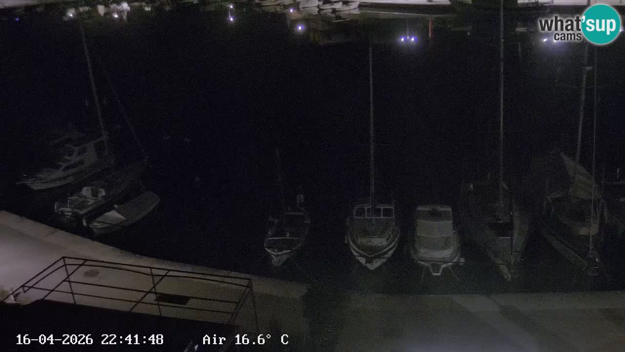 Livecam Vrboska marina | Hvar island | Dalmatia