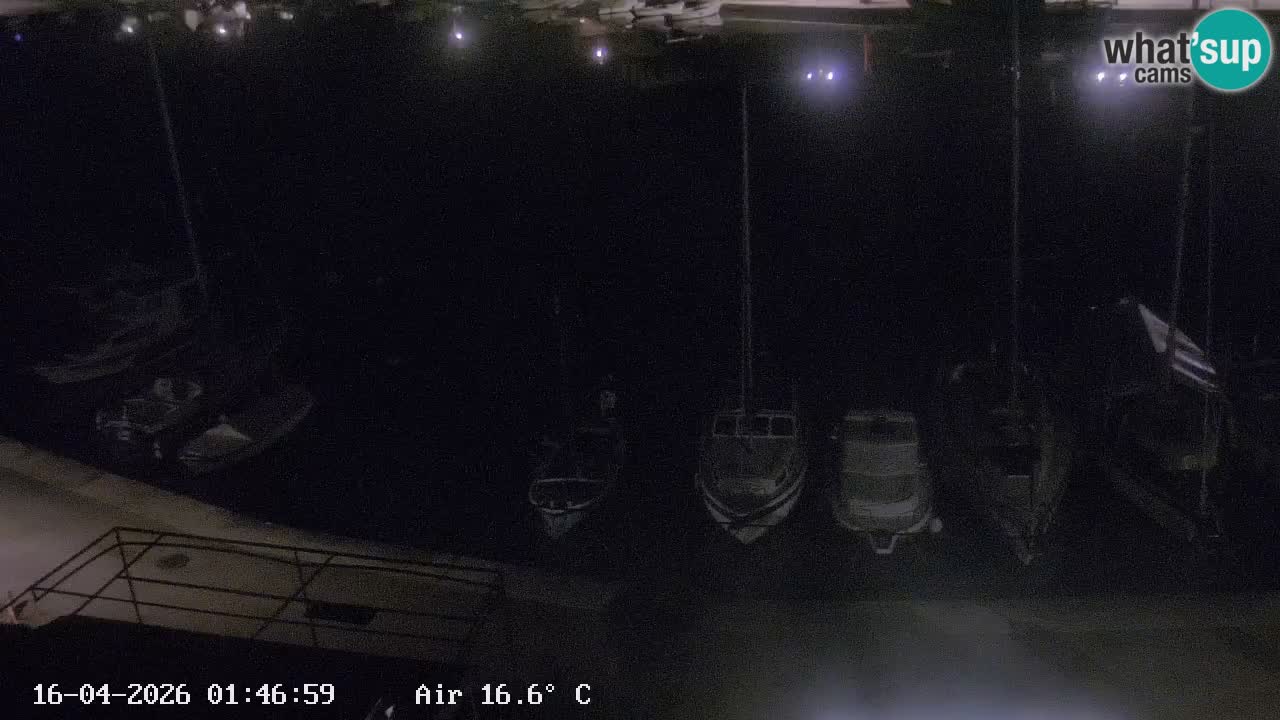 Webcam Hvar Vrboska marina | Dalmazia