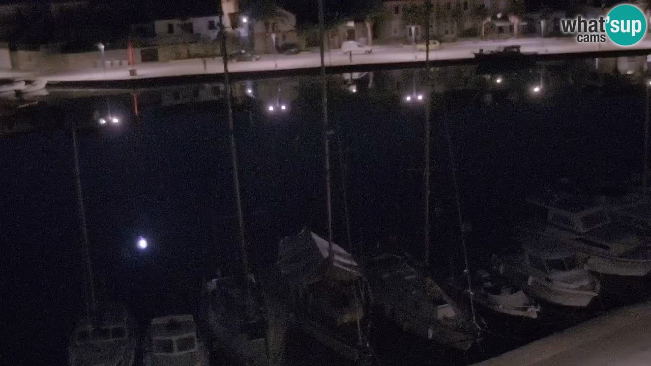 Livecam Vrboska marina | Hvar island | Dalmatia