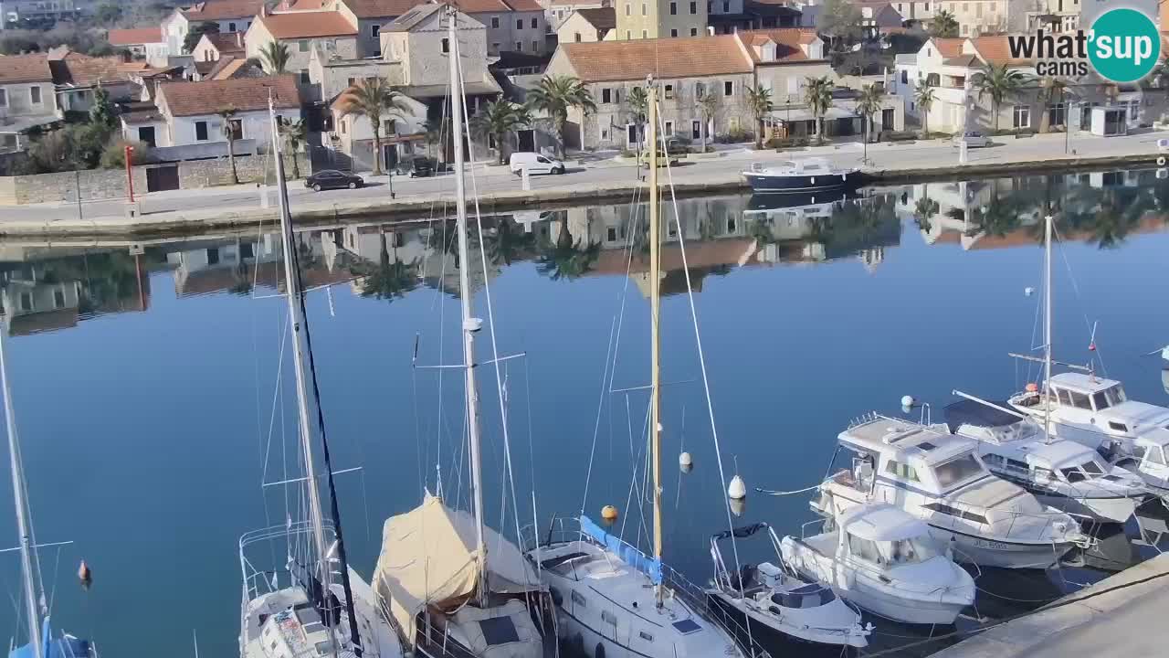 Livecam Hvar Vrboska marina | Île de Hvar | Dalmatia
