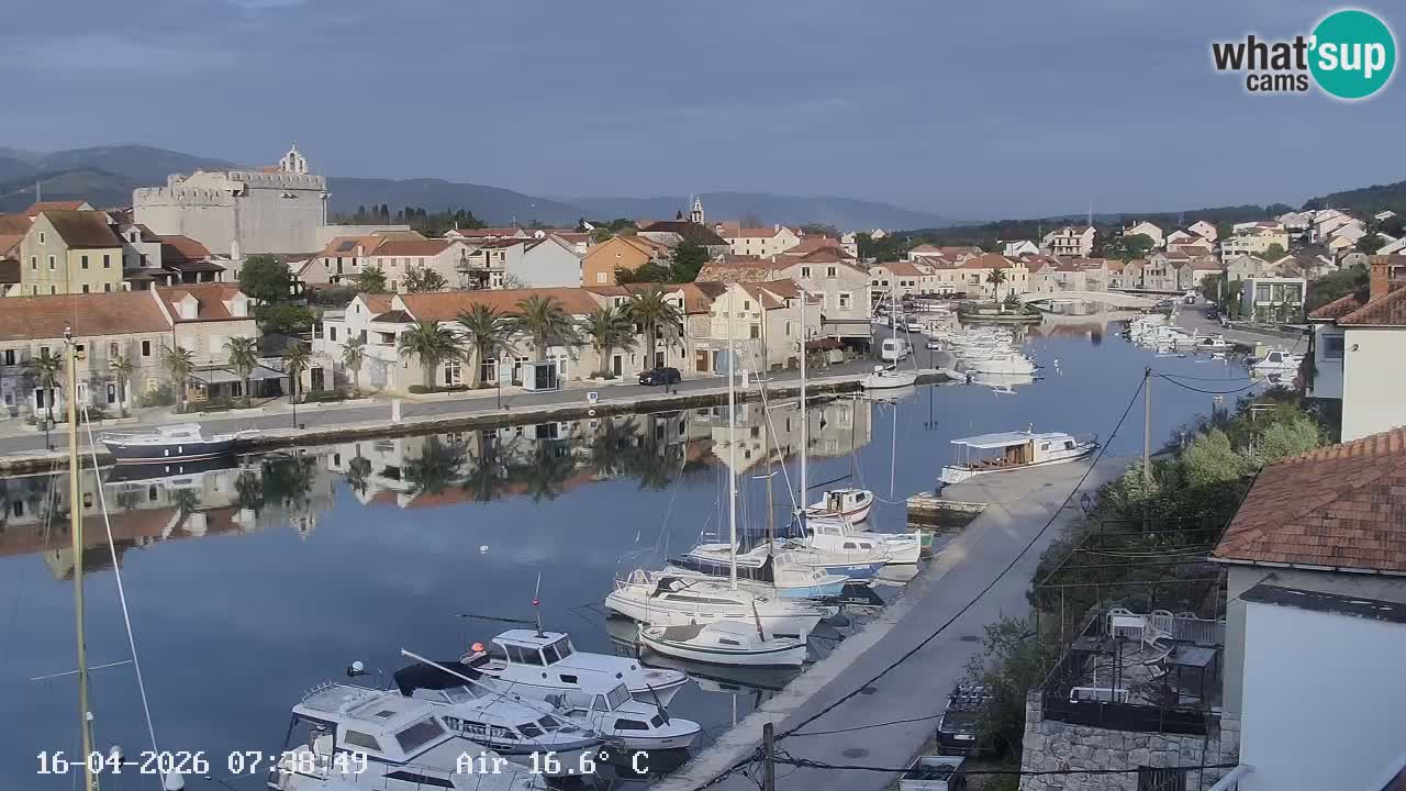 Webcam Vrboska marina | Hvar Insel | Dalmatien