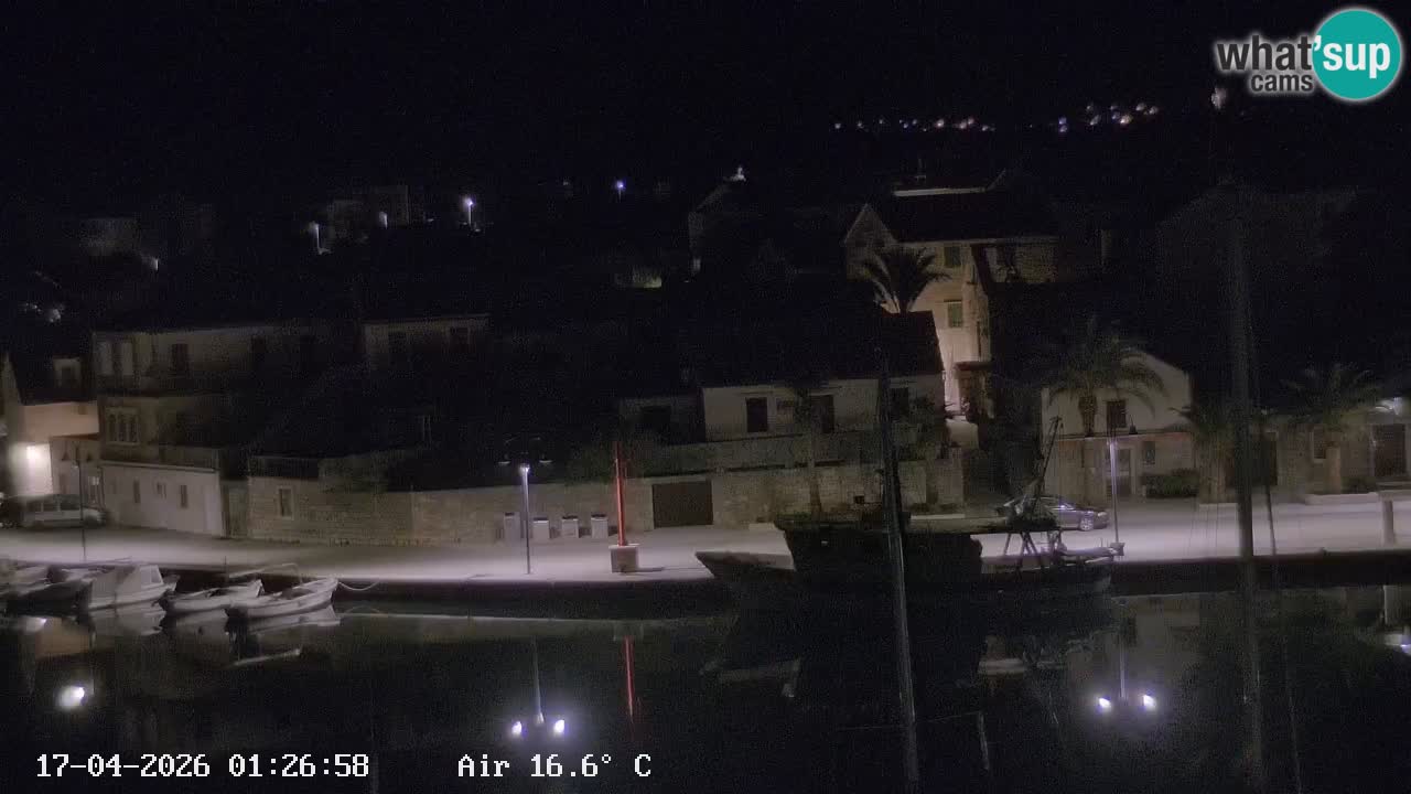 Web kamera Hvar Vrboska marina | otok Hvar | Dalmacija