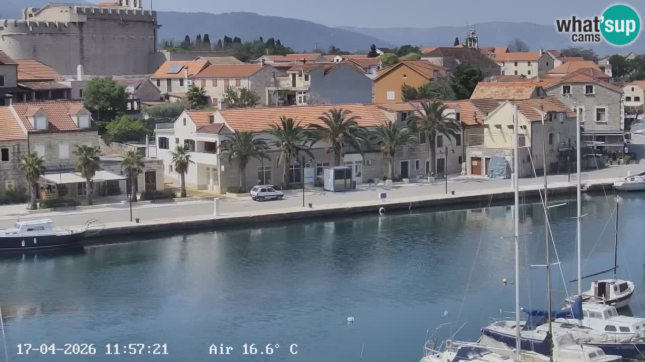 Livecam Hvar Vrboska marina | Île de Hvar | Dalmatia