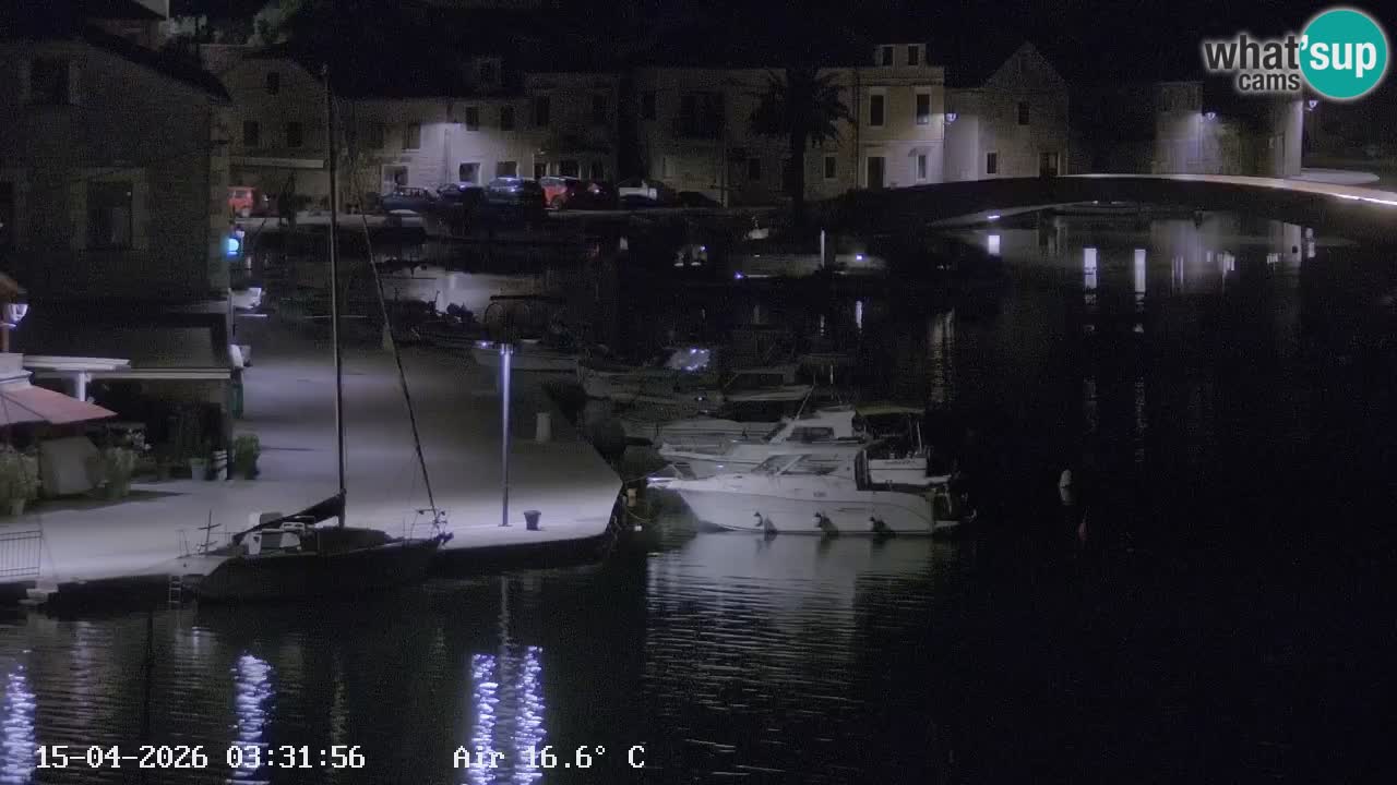 Webcam Hvar Vrboska marina | Dalmazia