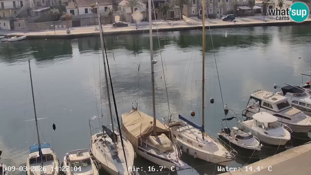 Web kamera Hvar Vrboska marina | otok Hvar | Dalmacija