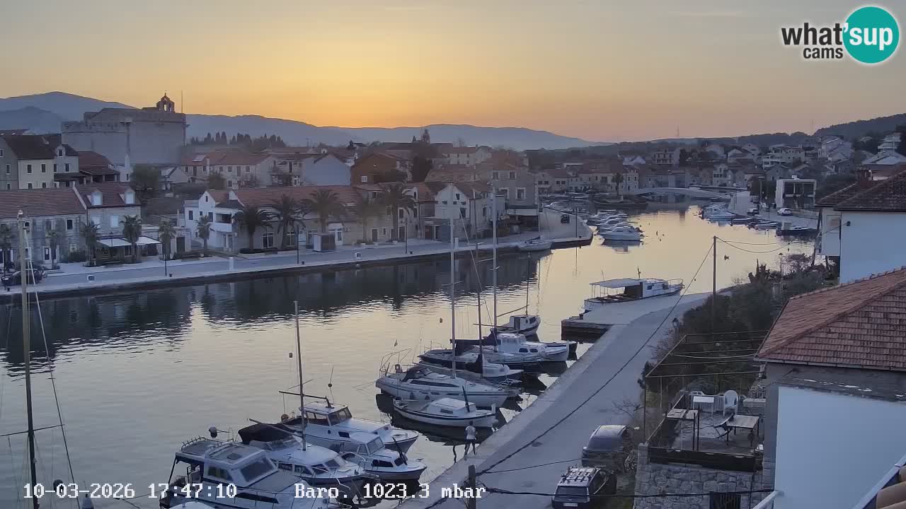 Webcam Vrboska marina | Hvar Insel | Dalmatien