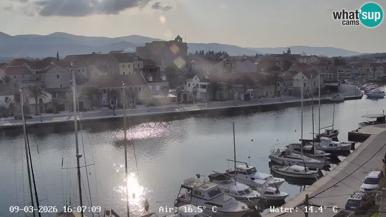 Webcam Hvar Vrboska marina | Dalmazia