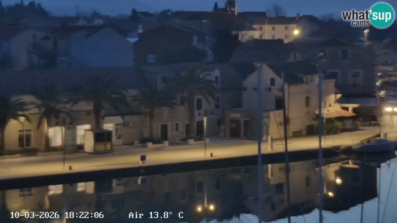 Livecam Vrboska marina | Hvar island | Dalmatia