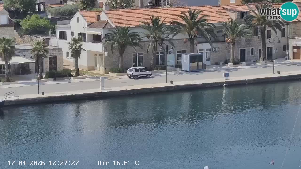 Webcam Hvar Vrboska marina | Dalmazia