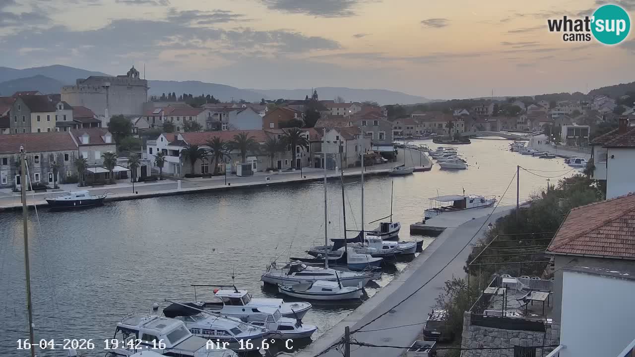 Livecam Hvar Vrboska marina | Île de Hvar | Dalmatia