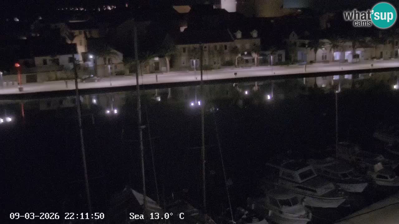 Livecam Hvar Vrboska marina | Île de Hvar | Dalmatia