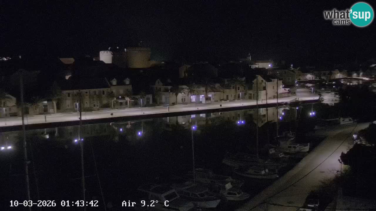 Livecam Hvar Vrboska marina | Île de Hvar | Dalmatia