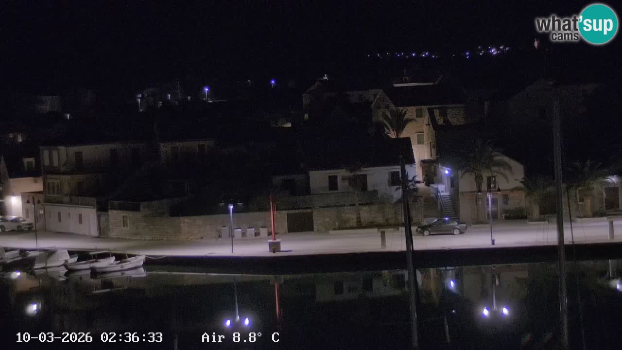 Livecam Vrboska marina | Hvar island | Dalmatia