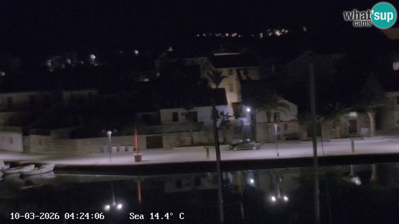 Livecam Vrboska marina | Hvar island | Dalmatia