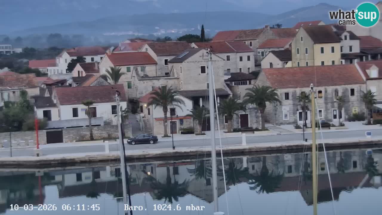 Webcam Vrboska marina | Hvar Insel | Dalmatien