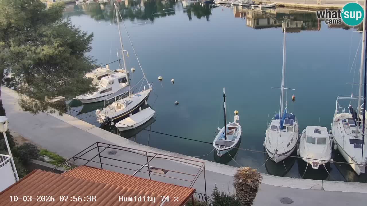 Webcam Hvar Vrboska marina | Dalmazia