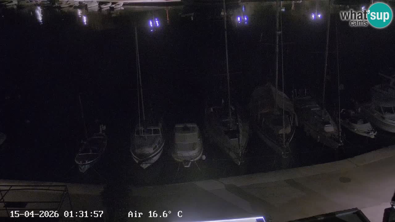 Livecam Hvar Vrboska marina | Île de Hvar | Dalmatia