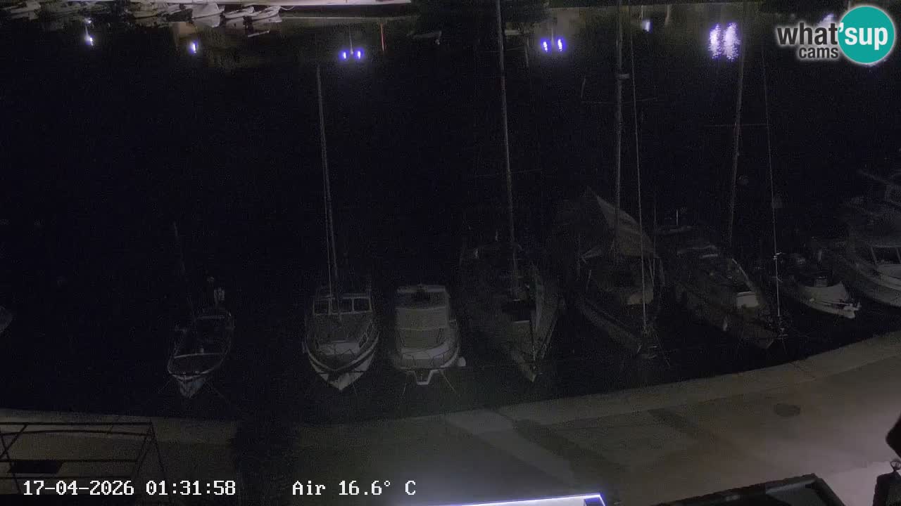 Livecam Hvar Vrboska marina | Île de Hvar | Dalmatia