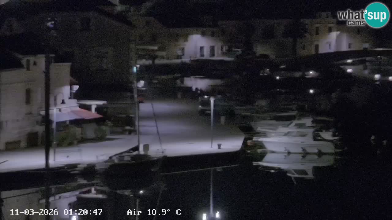 Web kamera Hvar Vrboska marina | otok Hvar | Dalmacija