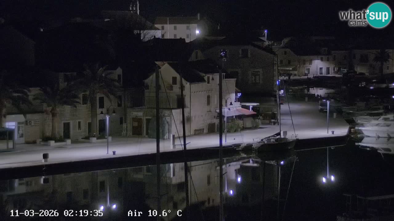Livecam Vrboska marina | Hvar island | Dalmatia