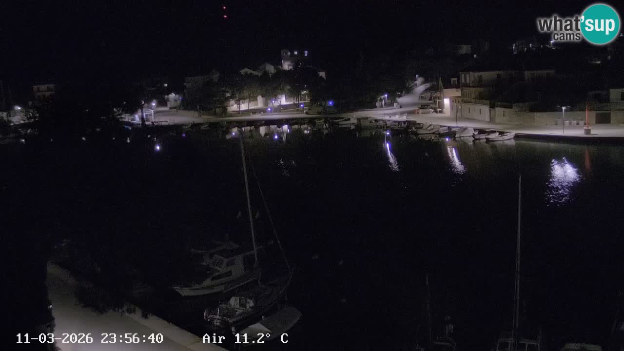 Livecam Vrboska marina | Hvar island | Dalmatia