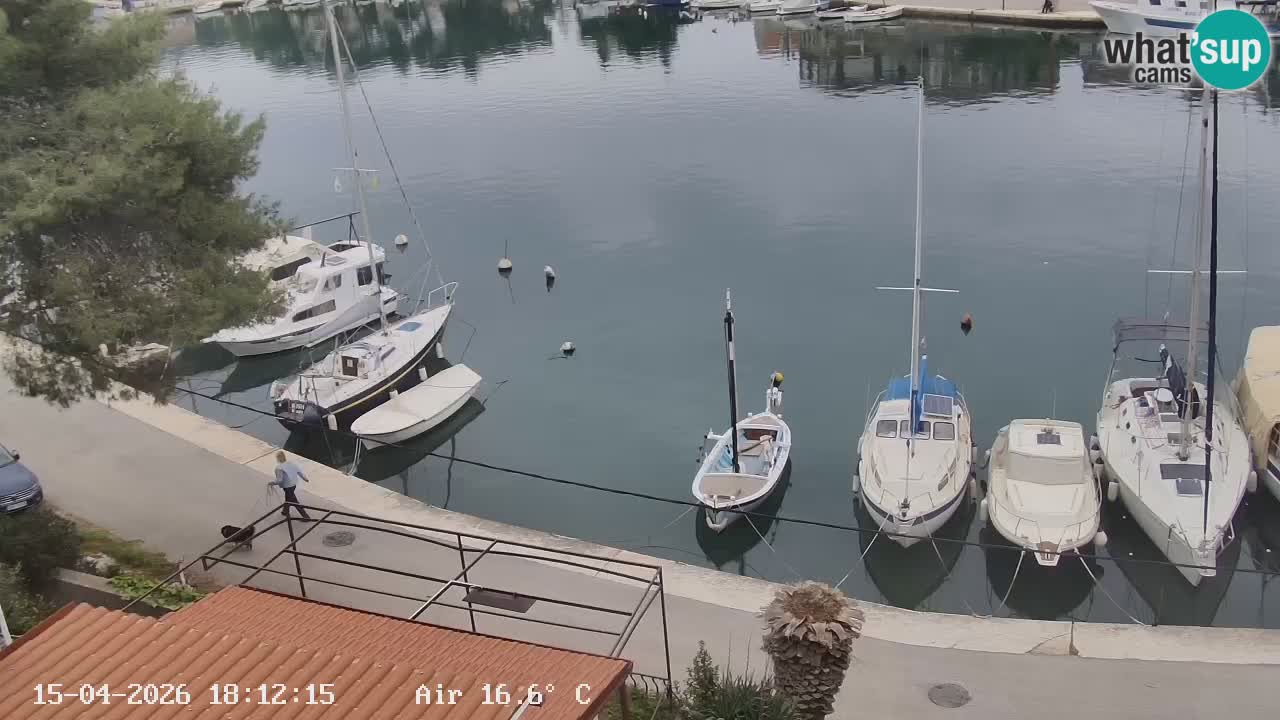 Webcam Vrboska marina | Hvar Insel | Dalmatien
