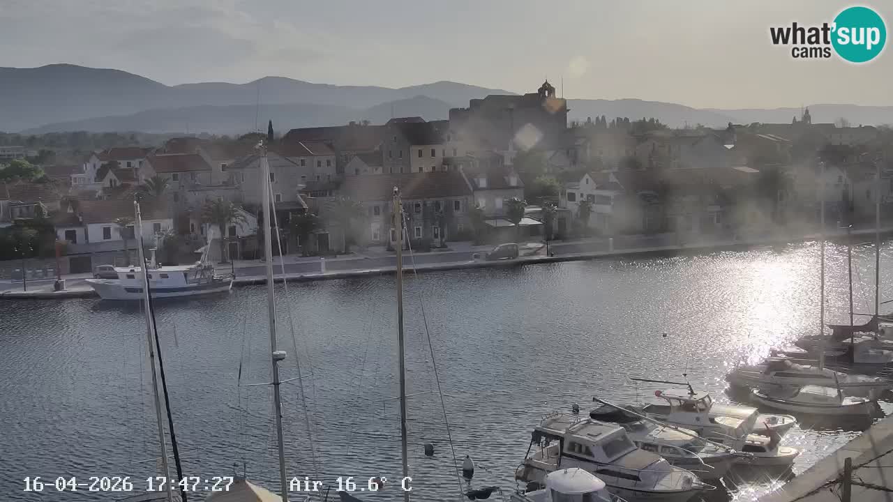 Web kamera Hvar Vrboska marina | otok Hvar | Dalmacija