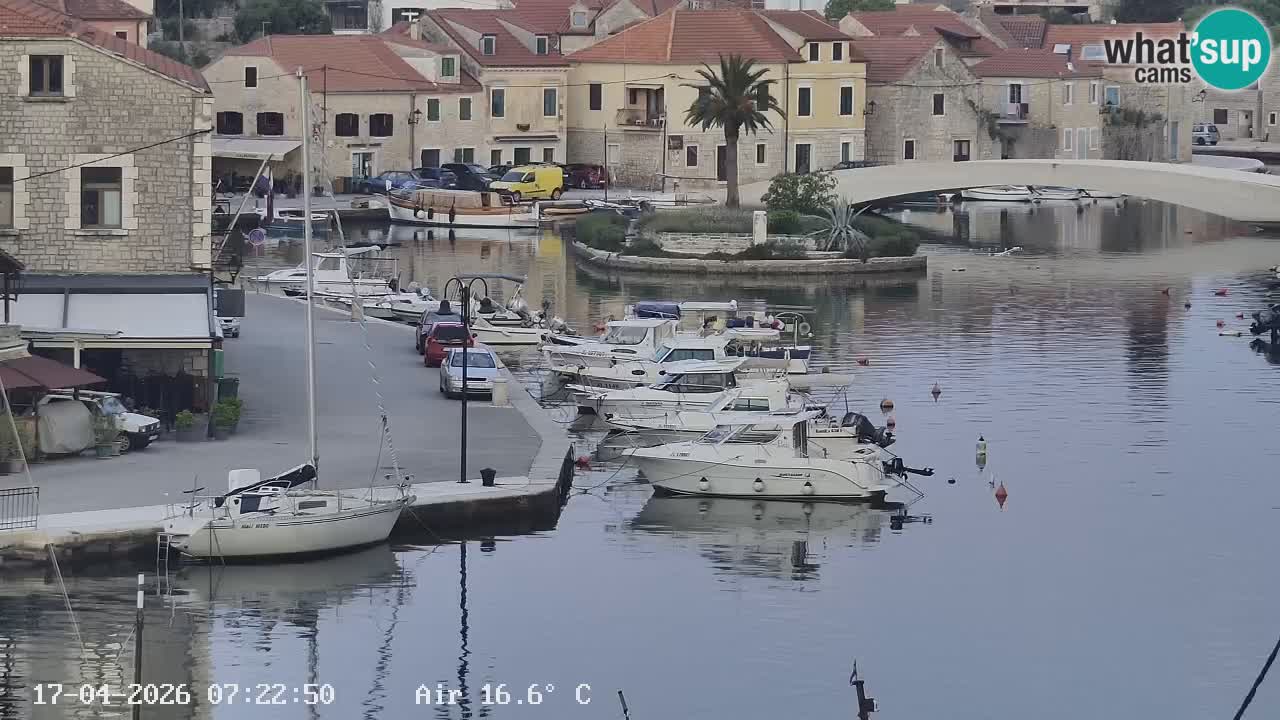 Webcam Hvar Vrboska marina | Dalmazia