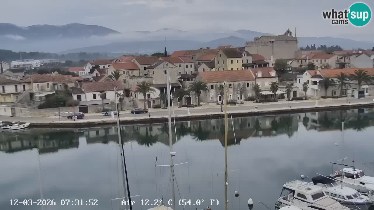 Livecam Hvar Vrboska marina | Île de Hvar | Dalmatia