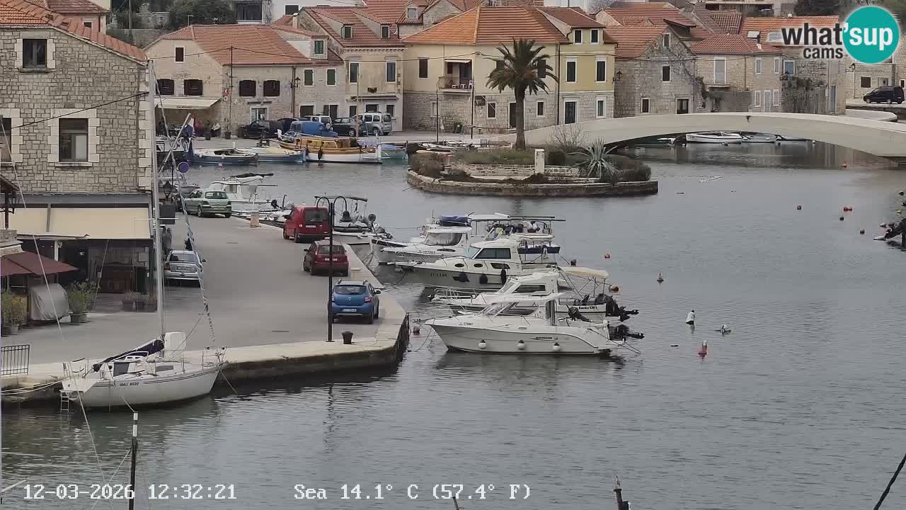 Webcam Vrboska marina | Hvar Insel | Dalmatien