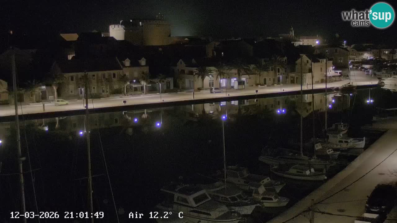 Livecam Hvar Vrboska marina | Île de Hvar | Dalmatia