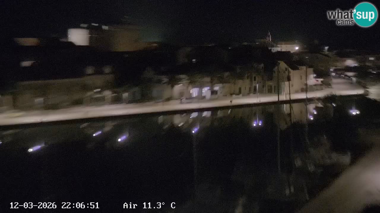 Webcam Hvar Vrboska marina | Dalmazia