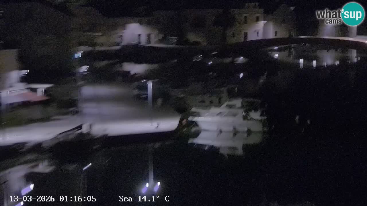 Webcam Vrboska marina | Hvar Insel | Dalmatien