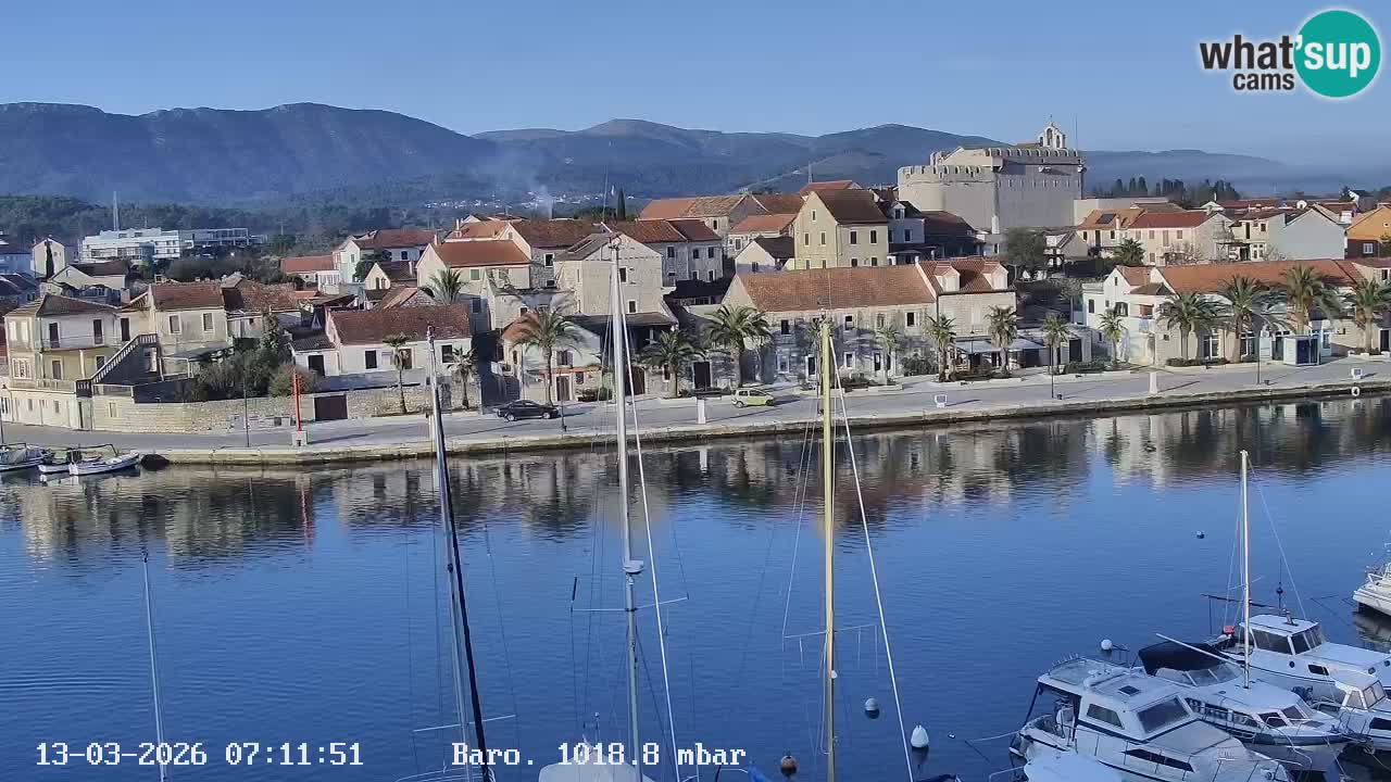Web kamera Hvar Vrboska marina | otok Hvar | Dalmacija