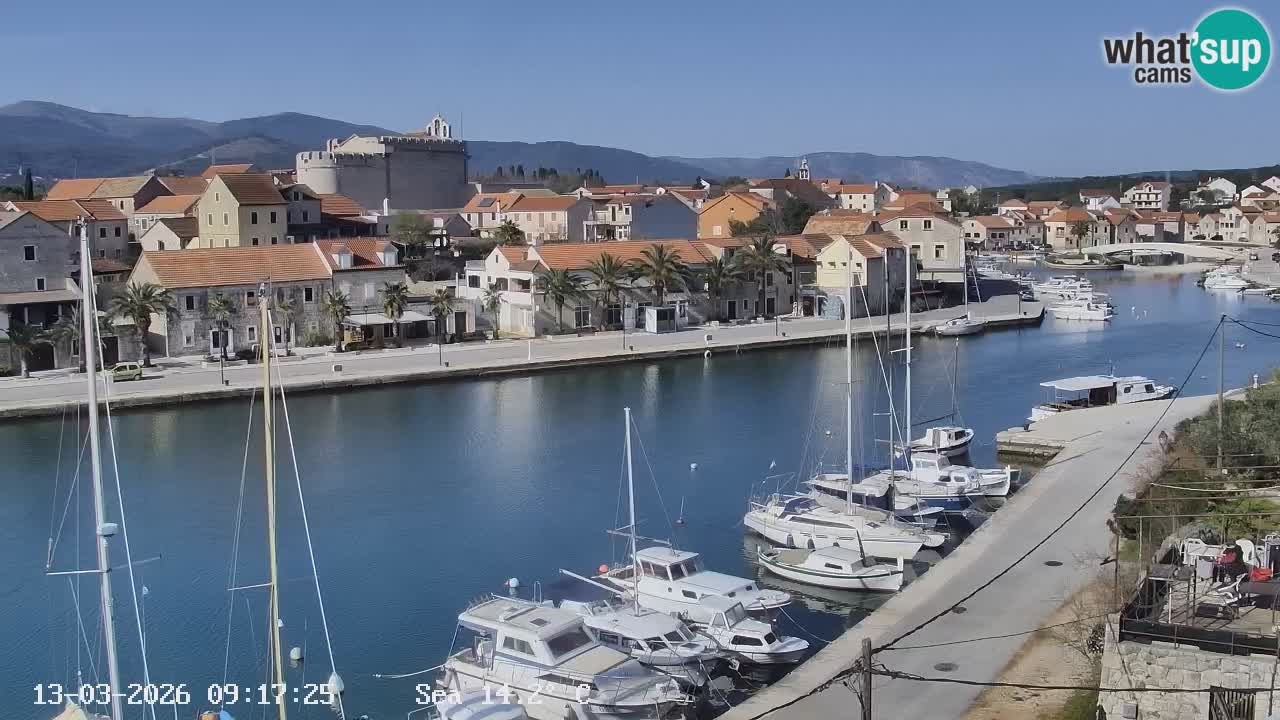 Webcam Vrboska marina | Hvar Insel | Dalmatien