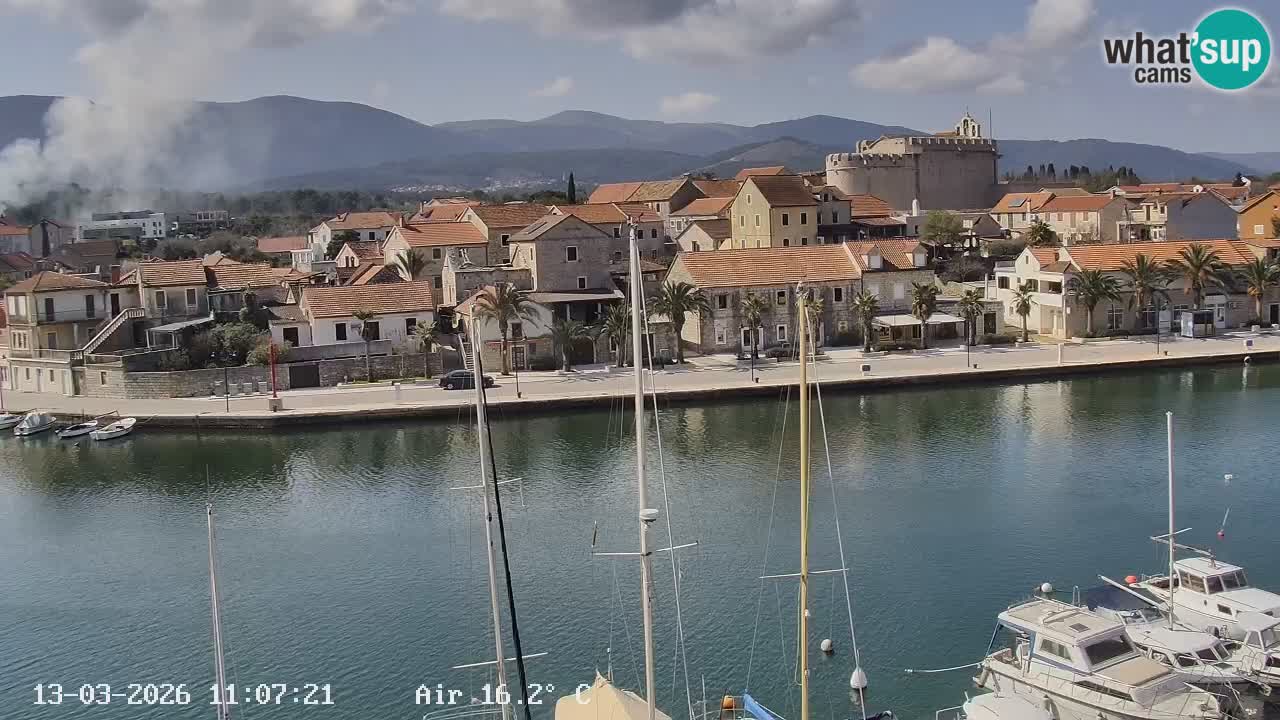 Webcam Vrboska marina | Hvar Insel | Dalmatien
