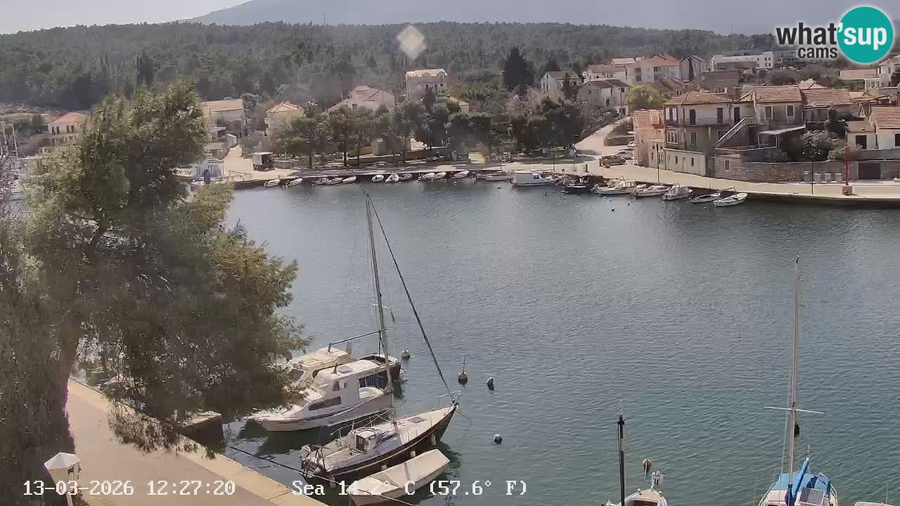 Livecam Vrboska marina | Hvar island | Dalmatia